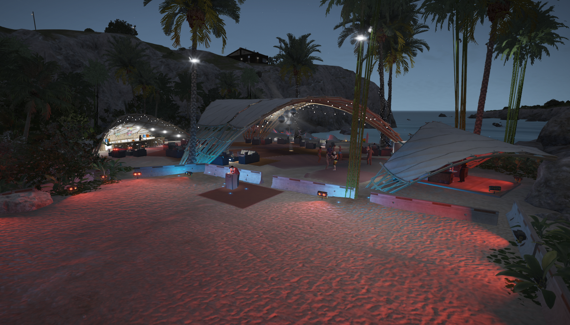 Soirée plage